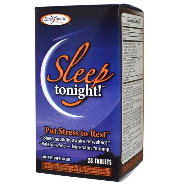 Sleep Tonight (28 Tabs) Enzymatic Therapy